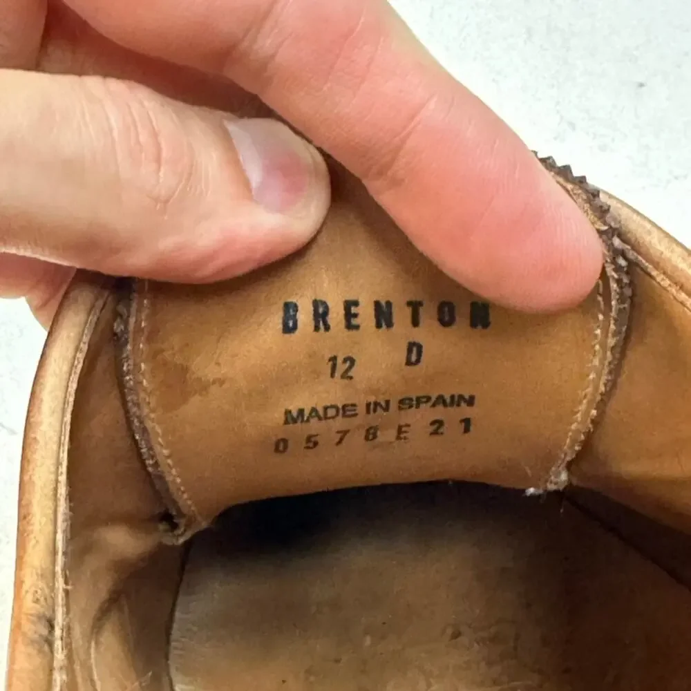 NEW HEELS Polo Ralph Lauren Brenton Wingtip Derby Goodyear Welt Made in Spain 12 NEW HEELS Polo Ralph Lauren Brenton Wingtip Derby Goodyear  main image 3